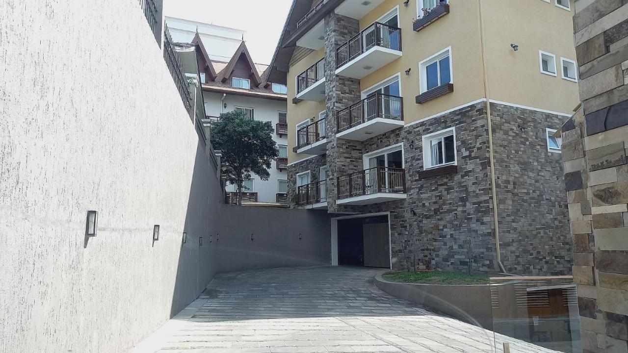 103/3 Apto Com Piscina Aquecida Gramado Exterior foto